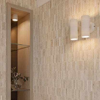 Dusked Eos Small Ceramic Wall Sconce Wall Light Studio Enti