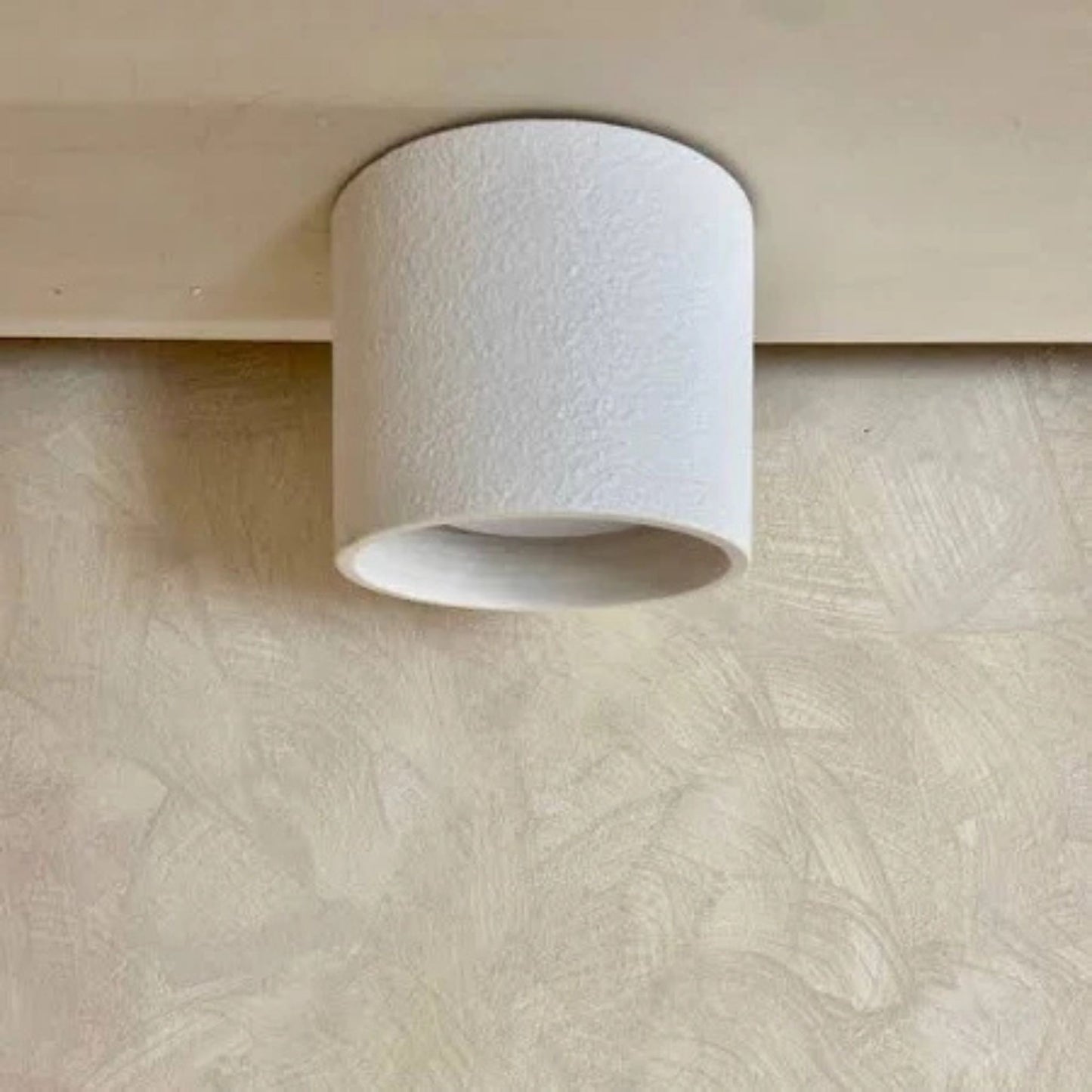 Terra Handmade Clay Ceiling Light Pendant Light Klaylife White Sand Medium