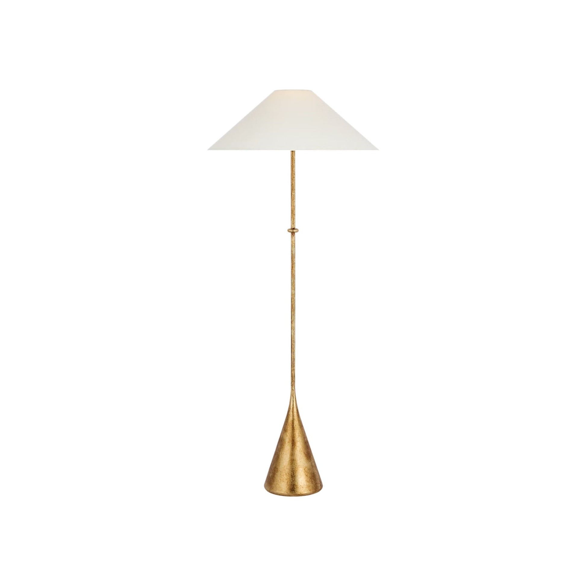 Kelly Wearstler Zealous 62" Floor Lamp - Museum Gild Floor Lamp Bloomingdales Lighting Museum Gild