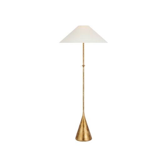 Kelly Wearstler Zealous 62" Floor Lamp - Museum Gild Floor Lamp Bloomingdales Lighting Museum Gild