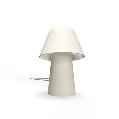 Okina Handmade Clay Table Lamp Table Lamp Klaylife Matte White Small