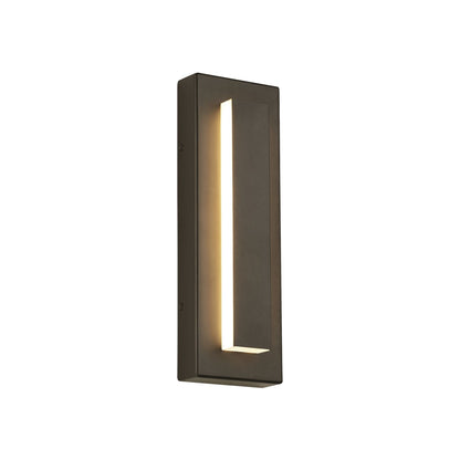 Sean Lavin Aspen 15" Outdoor Wall Sconce - Charcoal Wall Light Bloomingdales Lighting