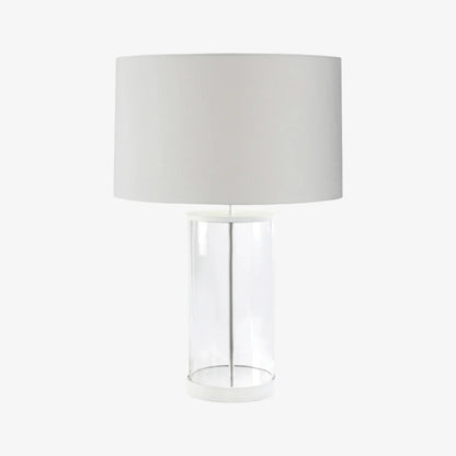 Hudson Glass Table Lamp Table Lamp Bloomingdales Lighting White