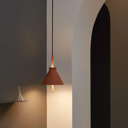 Totana Handmade Cone Clay Pendant Light Pendant Light Klaylife