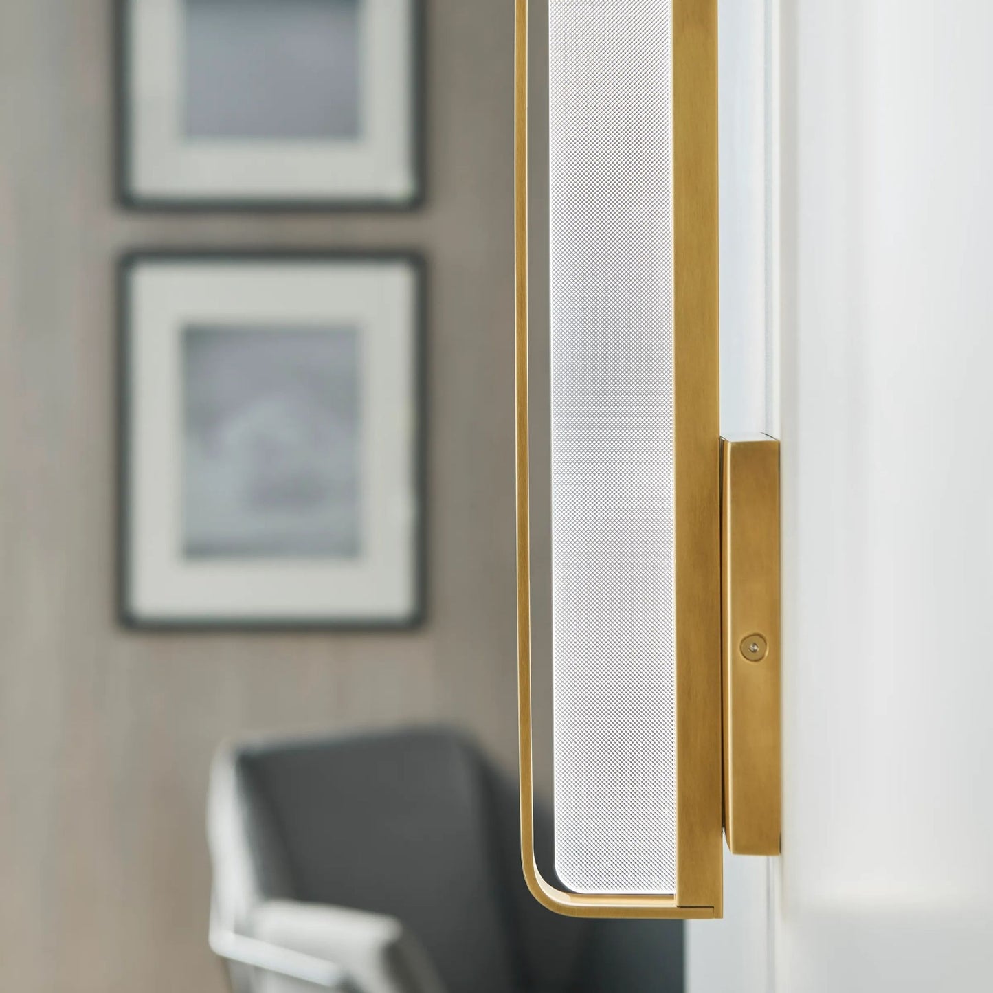 Sean Lavin Banda 13" Bath Wall Sconce - Natural Brass Wall Light Bloomingdales Lighting