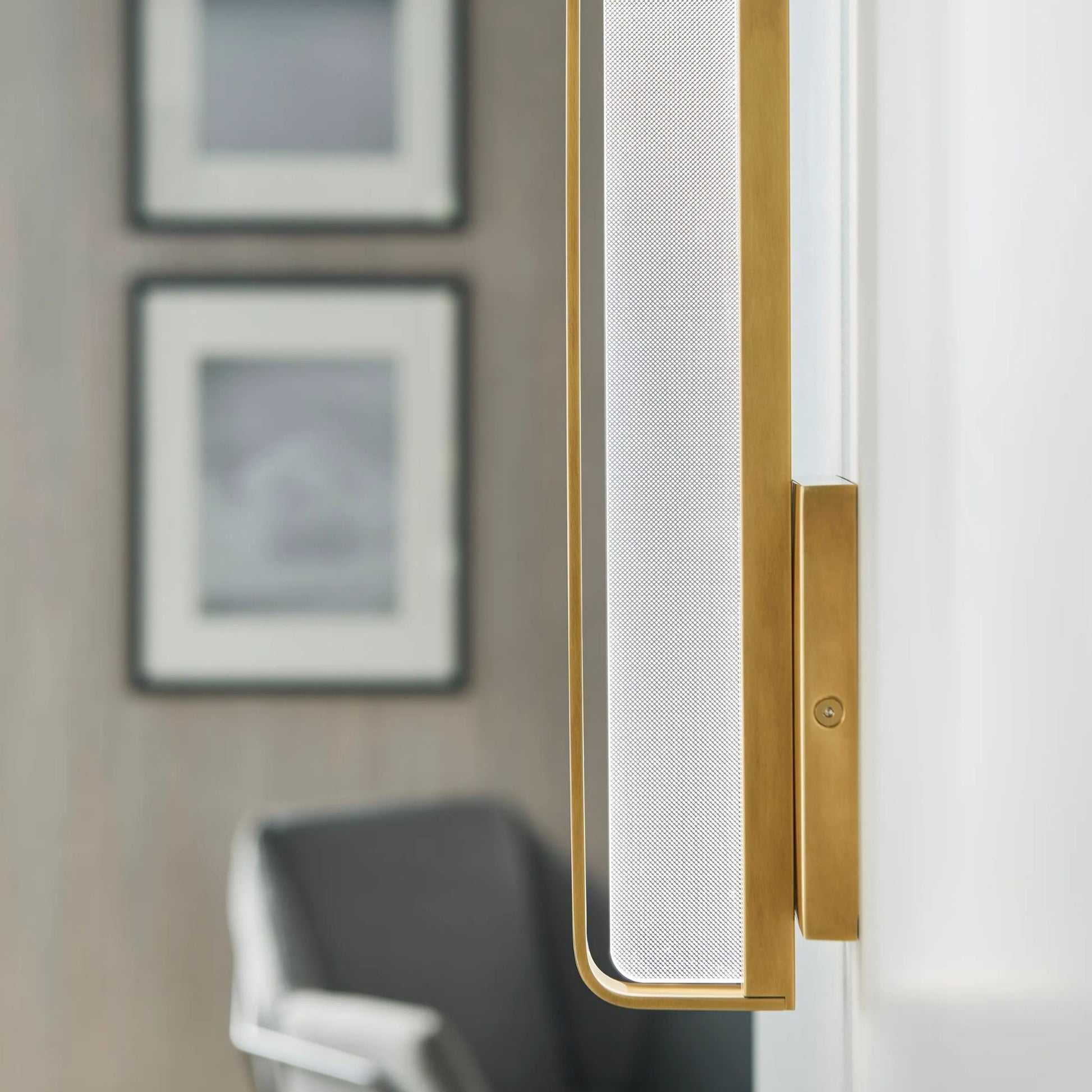 Sean Lavin Banda 13" Bath Wall Sconce - Natural Brass Wall Light Bloomingdales Lighting