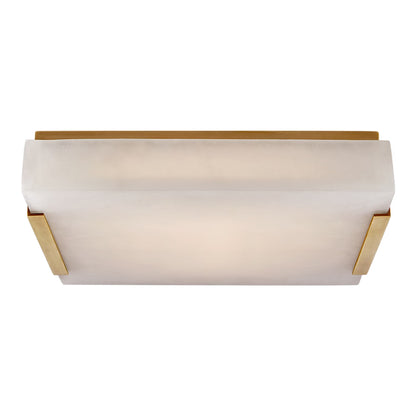 Kelly Wearstler Covet Medium Alabaster Flush Mount - Brass Wall Light Bloomingdales Lighting