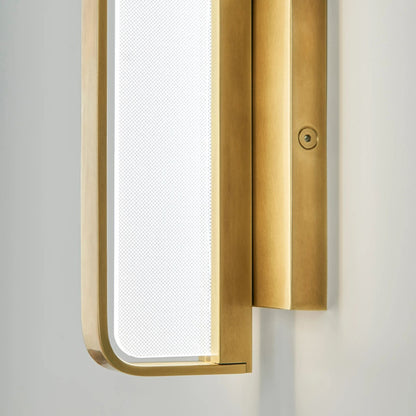 Sean Lavin Banda 13" Bath Wall Sconce - Natural Brass Wall Light Bloomingdales Lighting