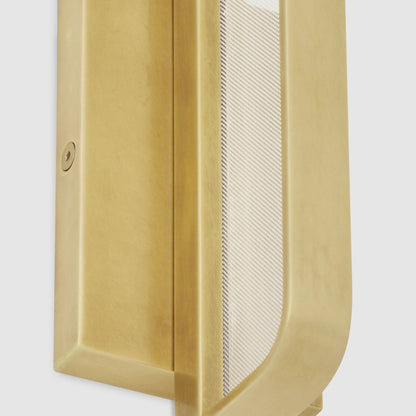 Sean Lavin Banda 13" Bath Wall Sconce - Natural Brass Wall Light Bloomingdales Lighting