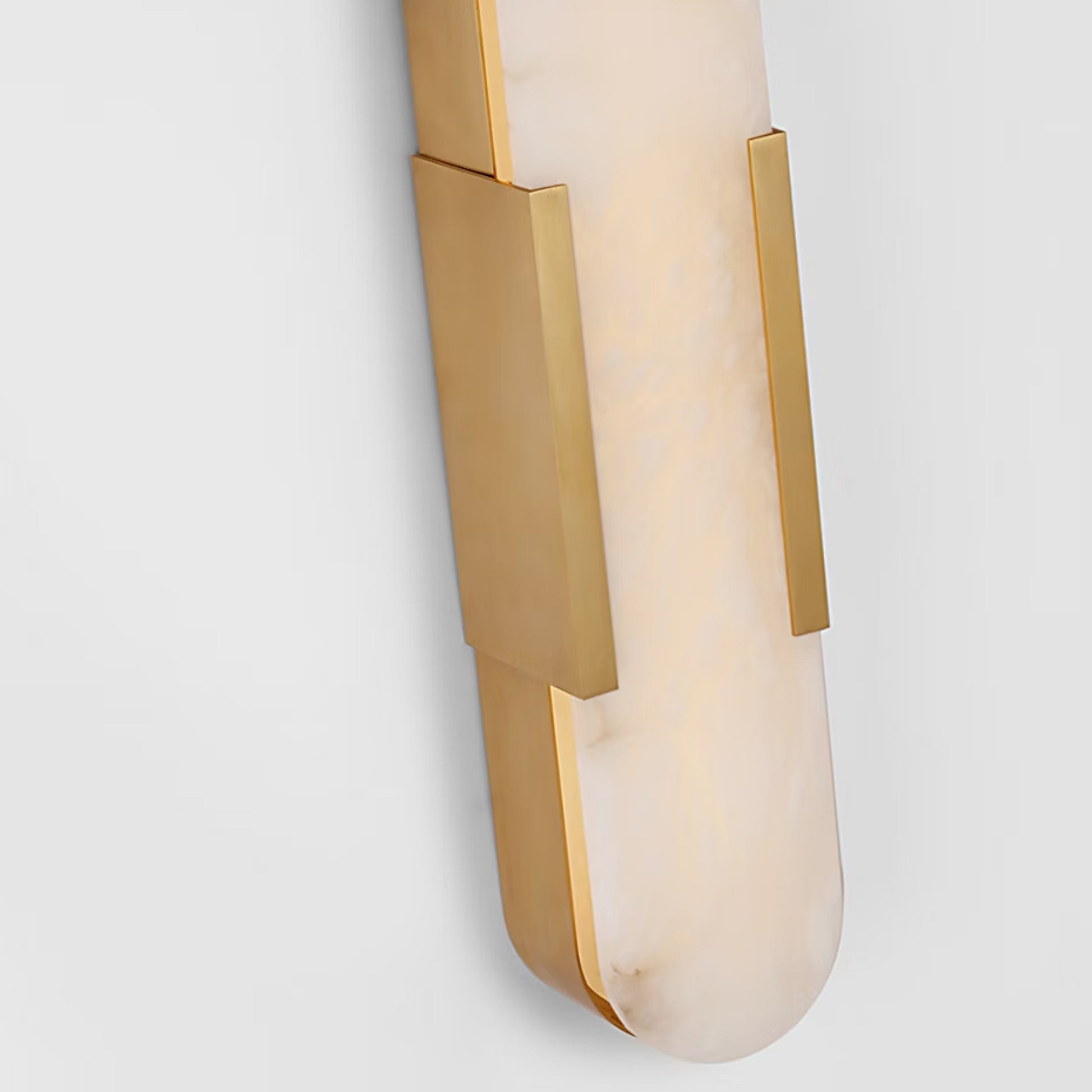 Kelly Wearstler LED Melange Elongated 20" Alabaster Wall Sconce Wall Light Bloomingdales Lighting