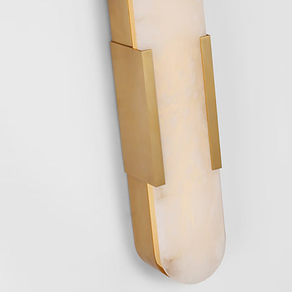 Kelly Wearstler LED Melange Elongated 20" Alabaster Wall Sconce Wall Light Bloomingdales Lighting