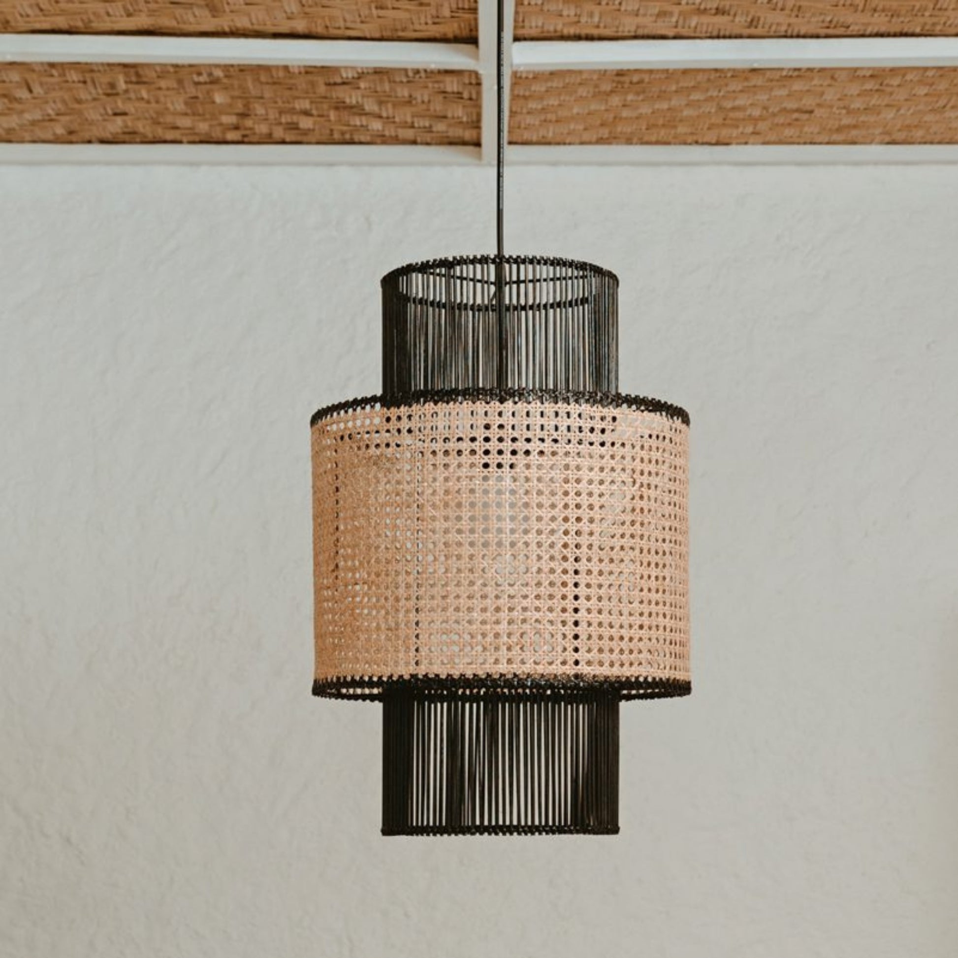Shanghai Natural Rattan Pendant Light Pendant Light Gypset Cargo