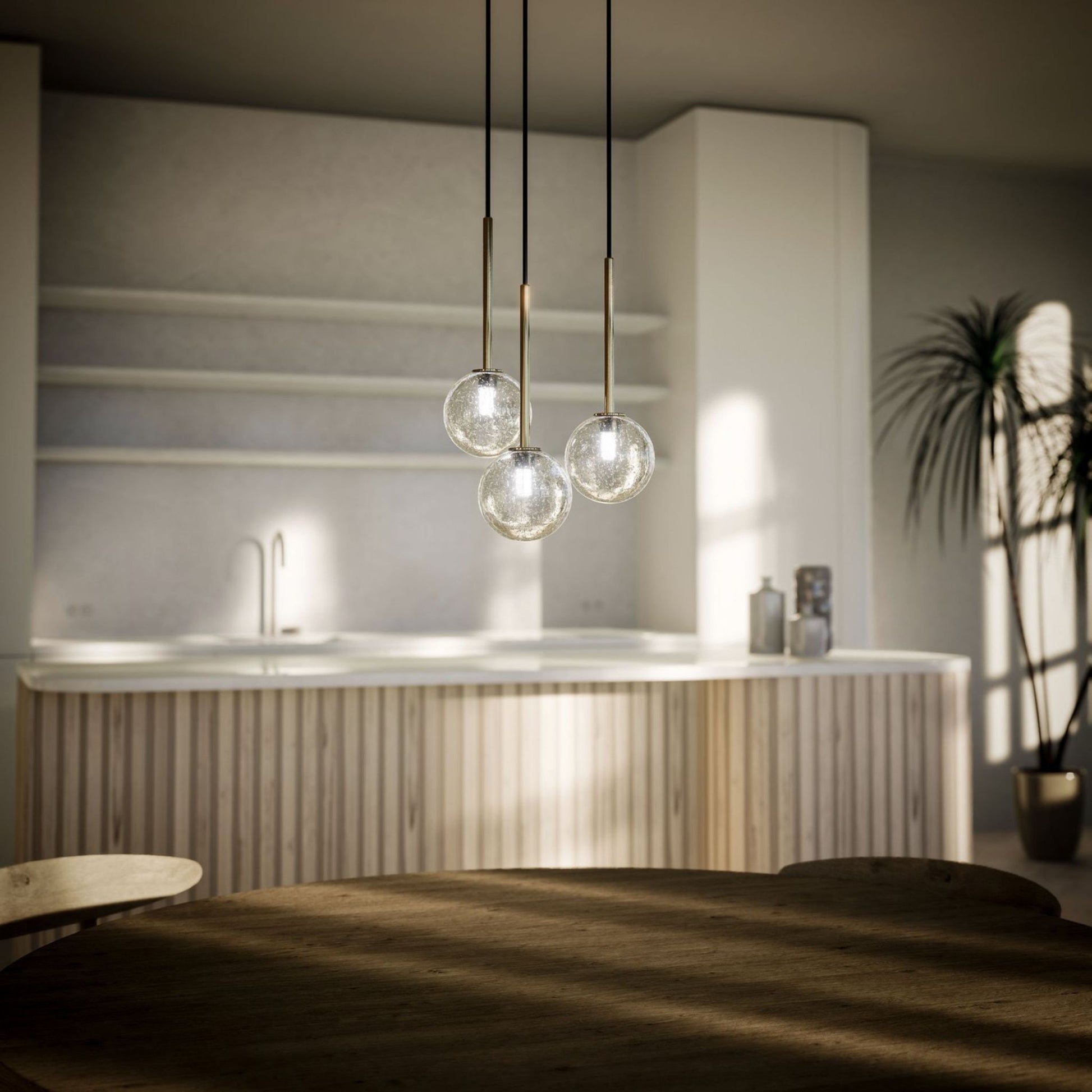 Orb Single Glass Pendant Light Pendant Light ILANEL