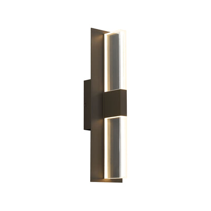Sean Lavin Lyft 18" Outdoor Acrylic Wall Sconce - Black Wall Light Bloomingdales Lighting