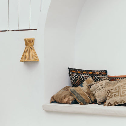 Tahiti Natural Rattan Wall Sconce Wall Light Gypset Cargo