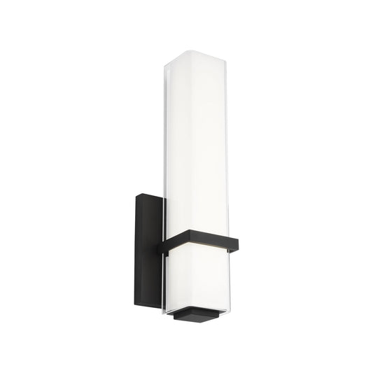 Sean Lavin Milan 13" Rectangular Bath Wall Sconce - Nightshade Black Wall Light Bloomingdales Lighting