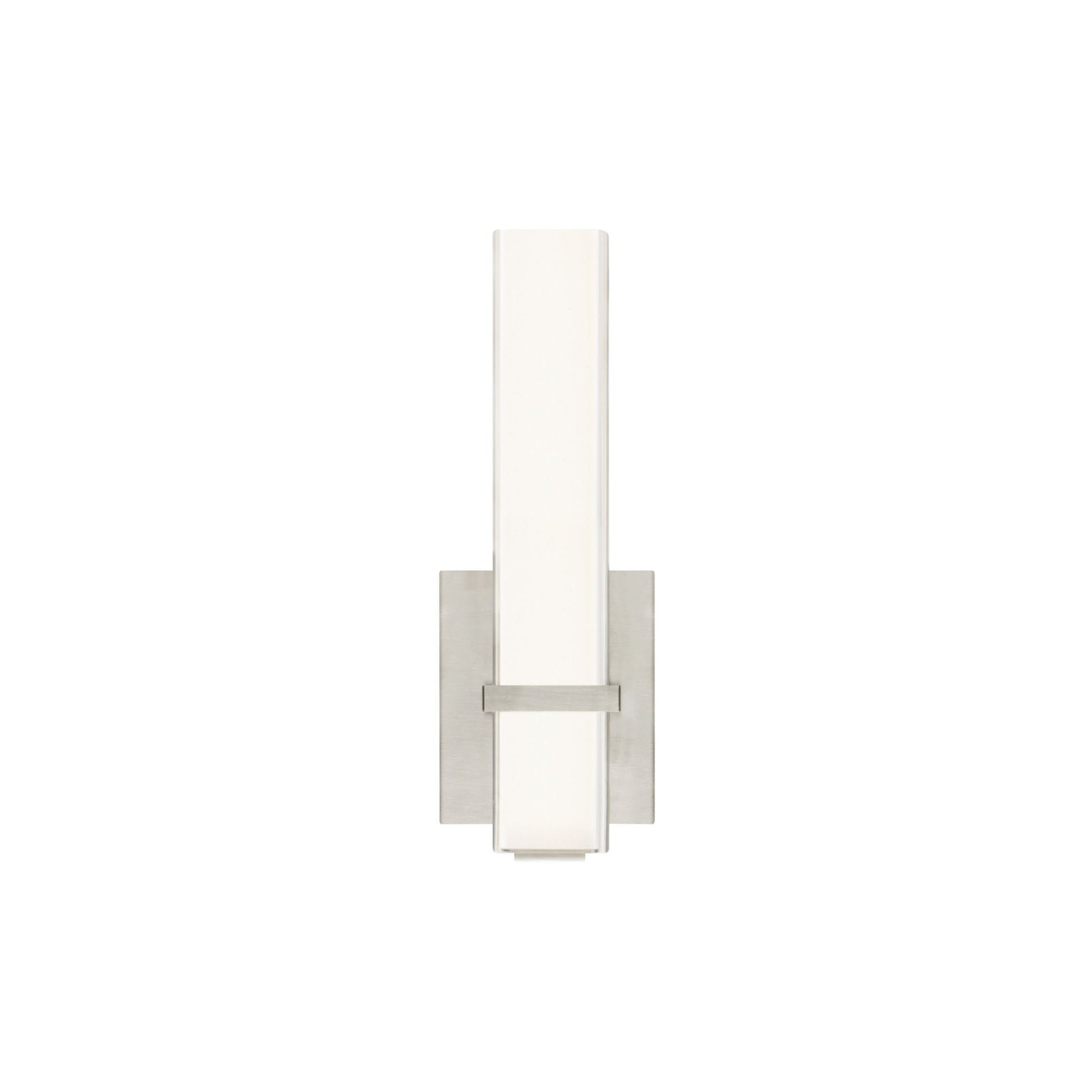 Sean Lavin Milan II 13" Acrylic Bath Wall Sconce - Satin Nickel Wall Light Bloomingdales Lighting