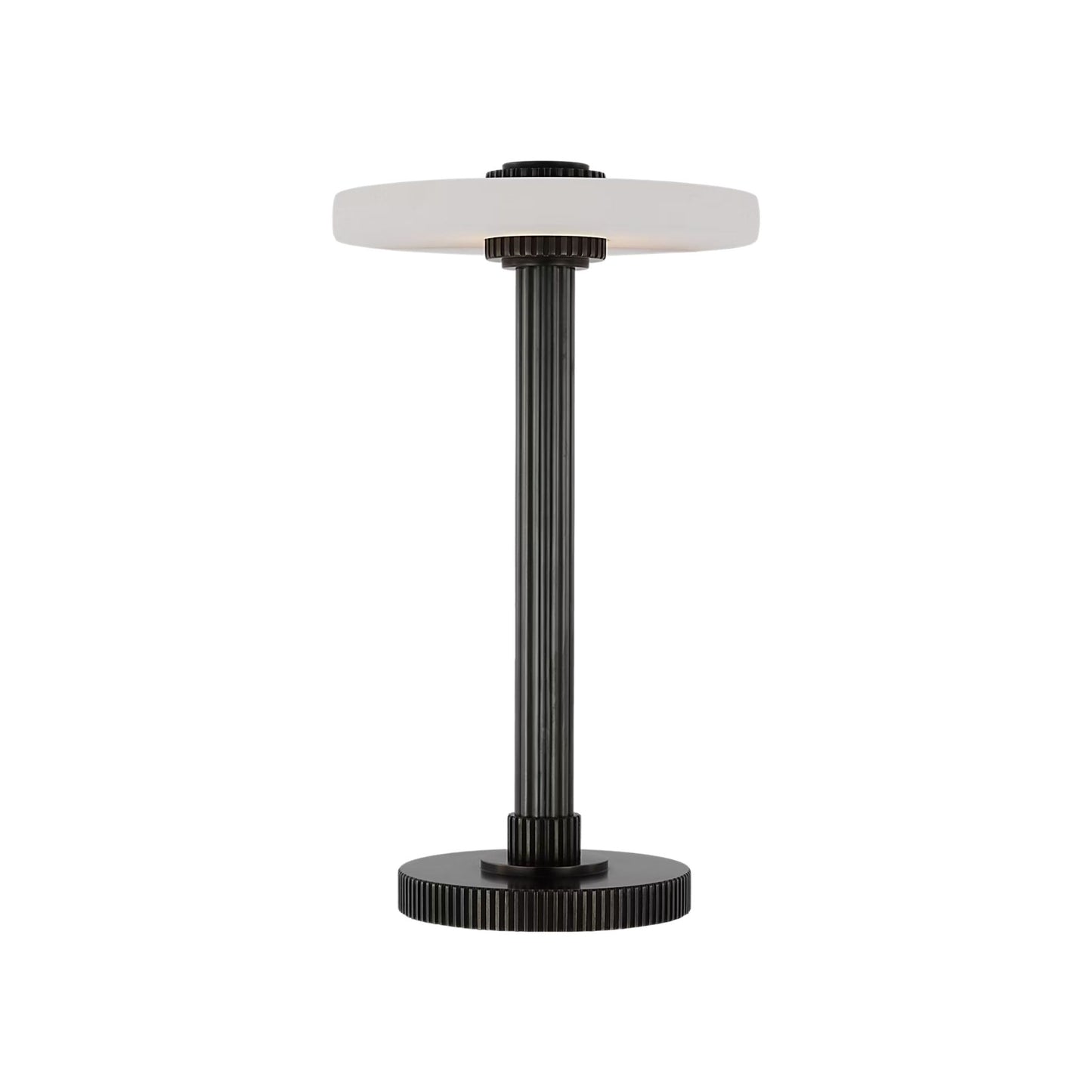 Studio VC Aran 9" Alabaster Rechargeable Accent Table Lamp - Bronze Table Lamp Bloomingdales Lighting Bronze