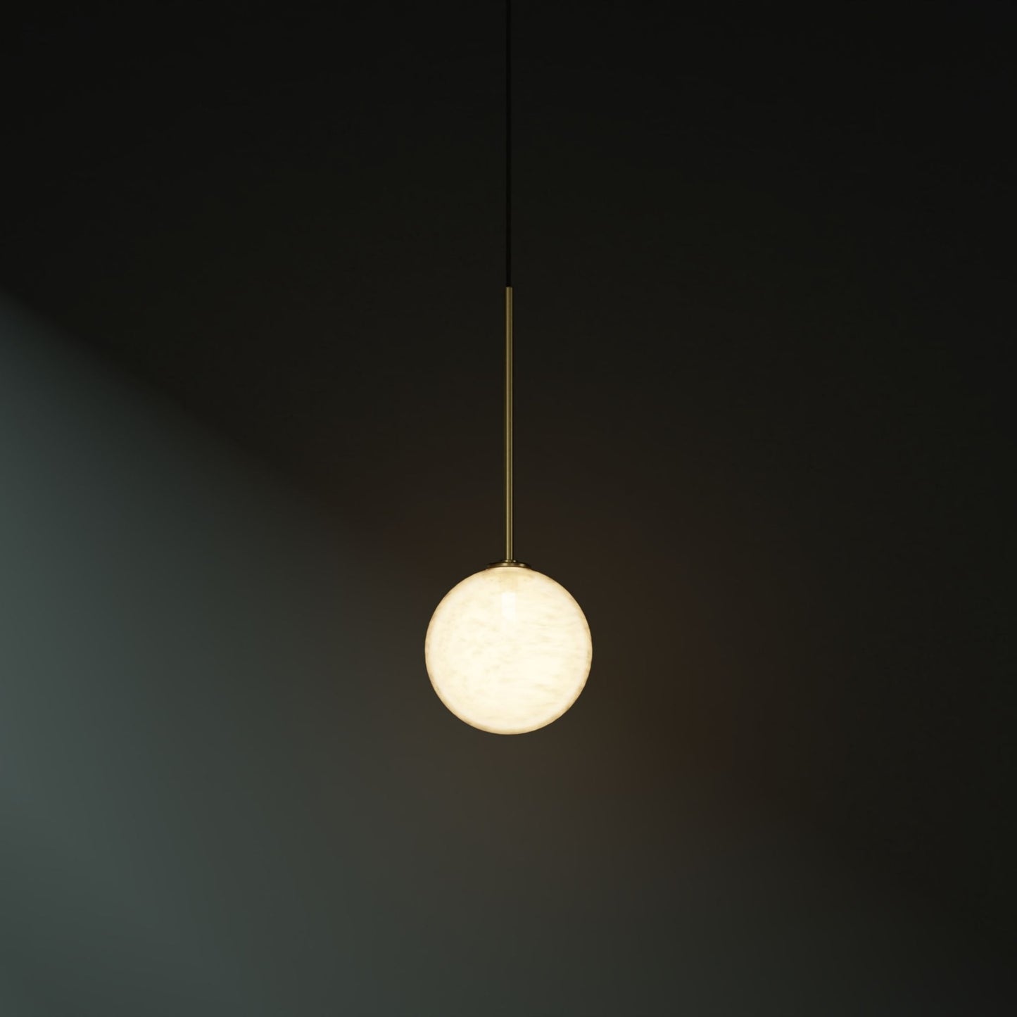 Orb Single Glass Pendant Light Pendant Light ILANEL