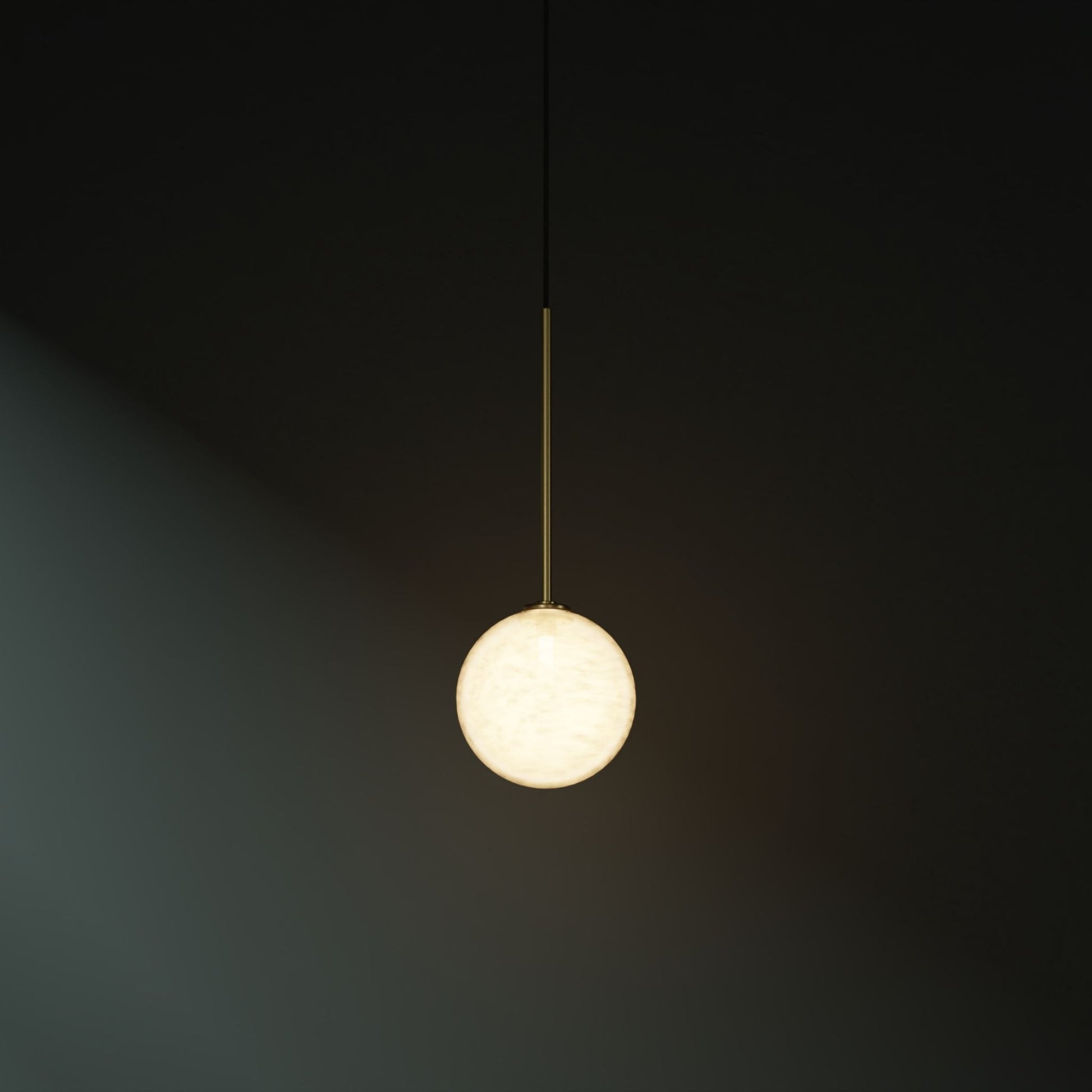 Orb Single Glass Pendant Light Pendant Light ILANEL