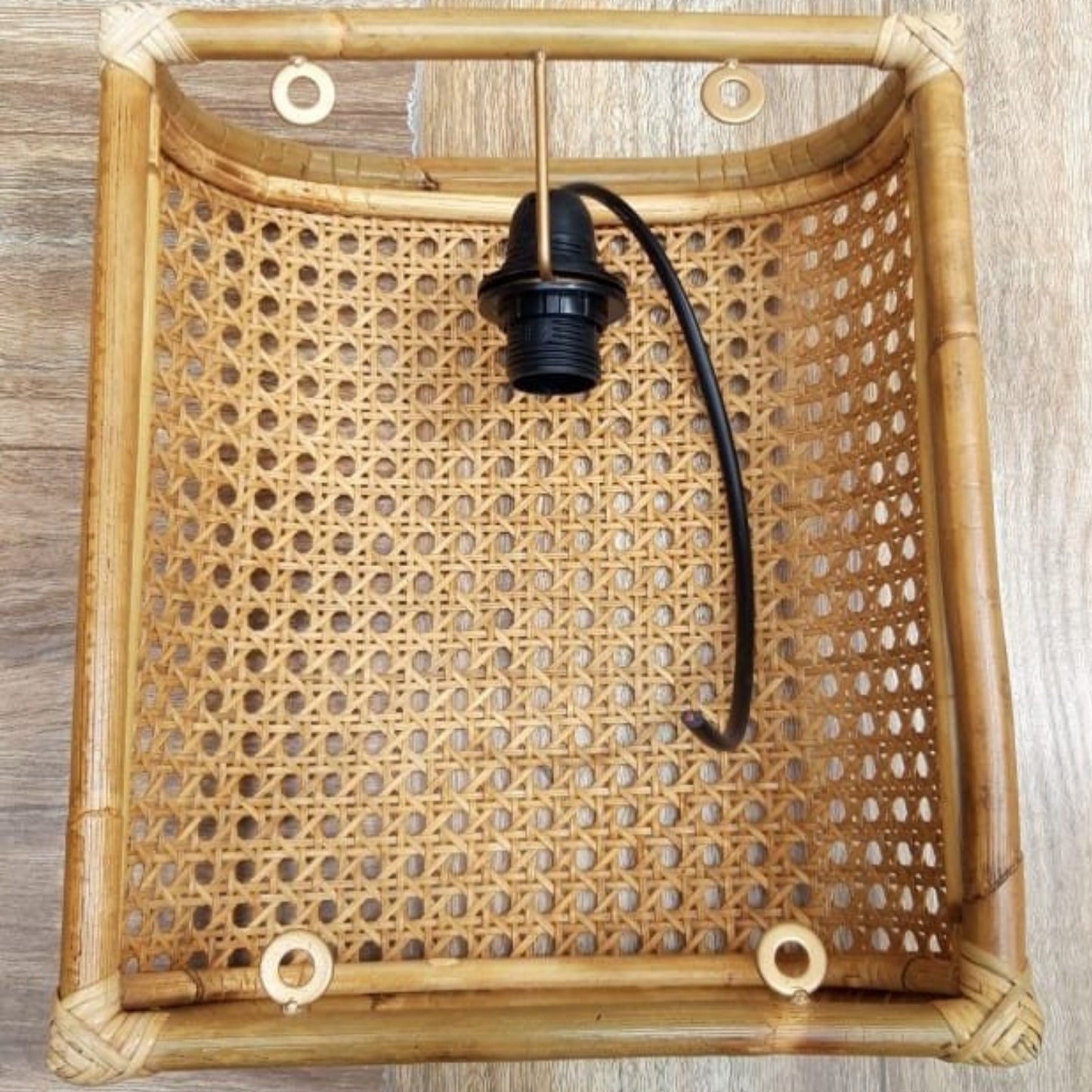 Biarritz Natural Rattan Wall Sconce Wall Light Gypset Cargo