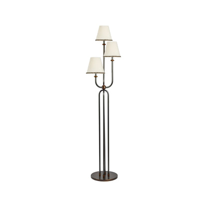 Terri Shannon Trois Floor Lamp - Bronze & Aged Brass Floor Lamp Bloomingdales Lighting