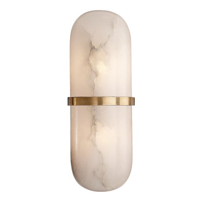 Kelly Wearstler Melange Alabaster Pill Form Wall Sconce Wall Light Bloomingdales Lighting Brass