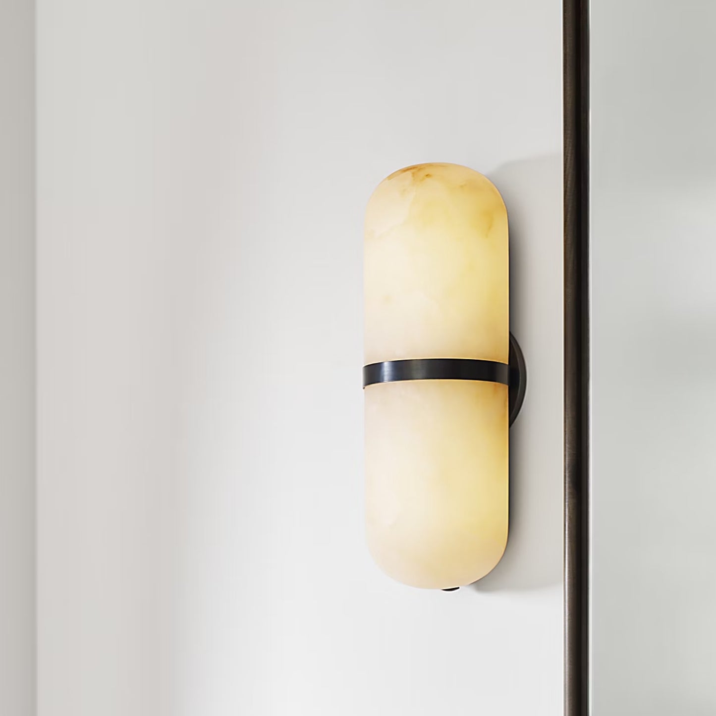 Kelly Wearstler Melange Alabaster Pill Form Wall Sconce Wall Light Bloomingdales Lighting