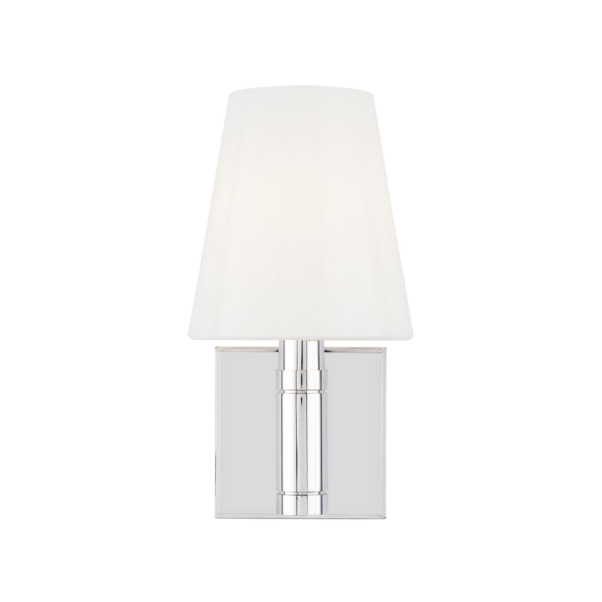 Thomas O'Brien Beckham Classic Square Wall Sconce - Polished Nickel Wall Light Bloomingdales Lighting Polished Nickel