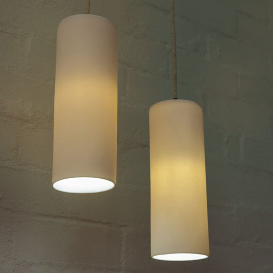 Dusked Eos Ceramic Pendant Light Pendant Light Studio Enti White Brass