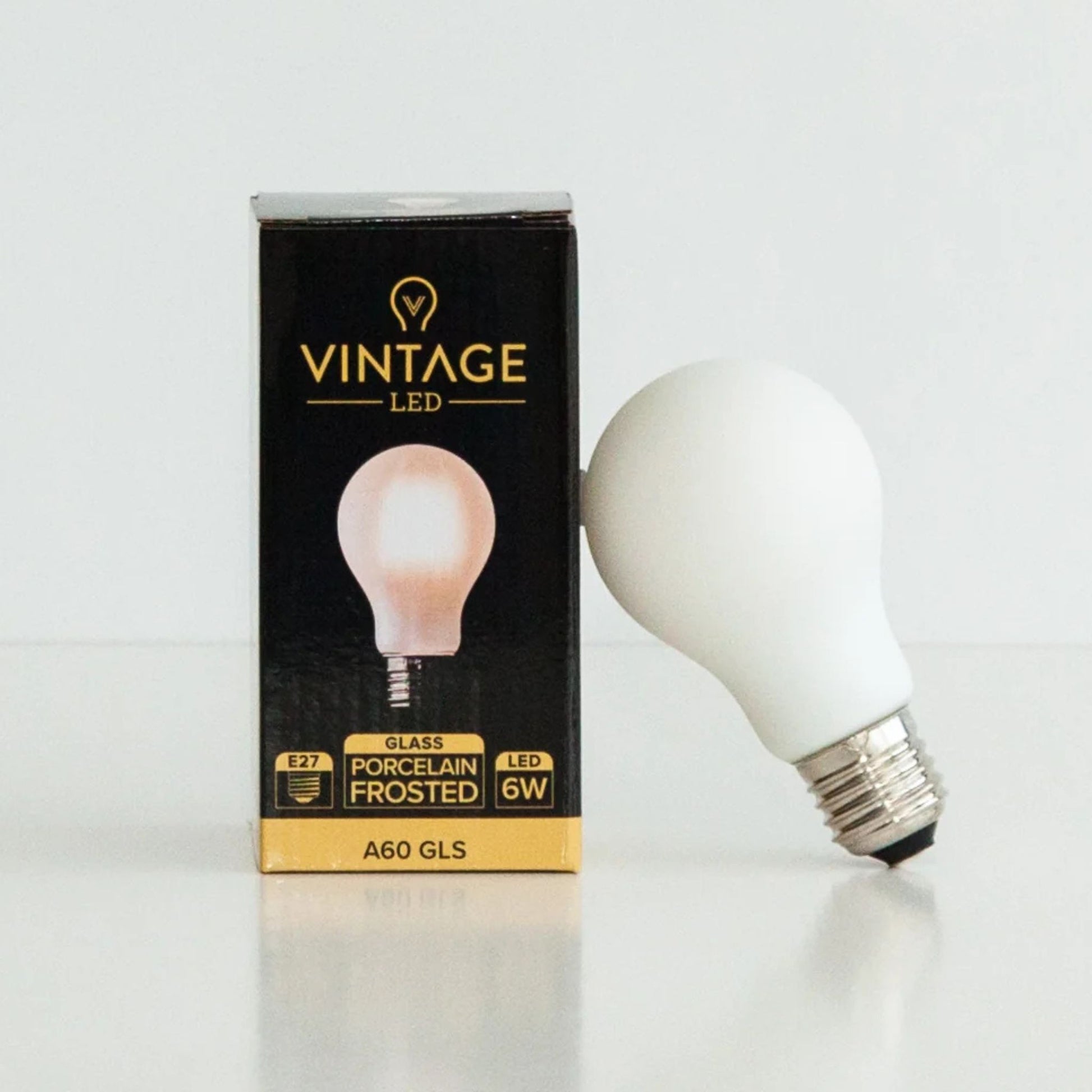 G45 3W E27 2700K Porcelain Frosted Light Globe Light Bulb Klaylife