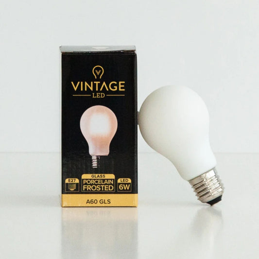 G45 3W E27 2700K Porcelain Frosted Light Globe Light Bulb Klaylife