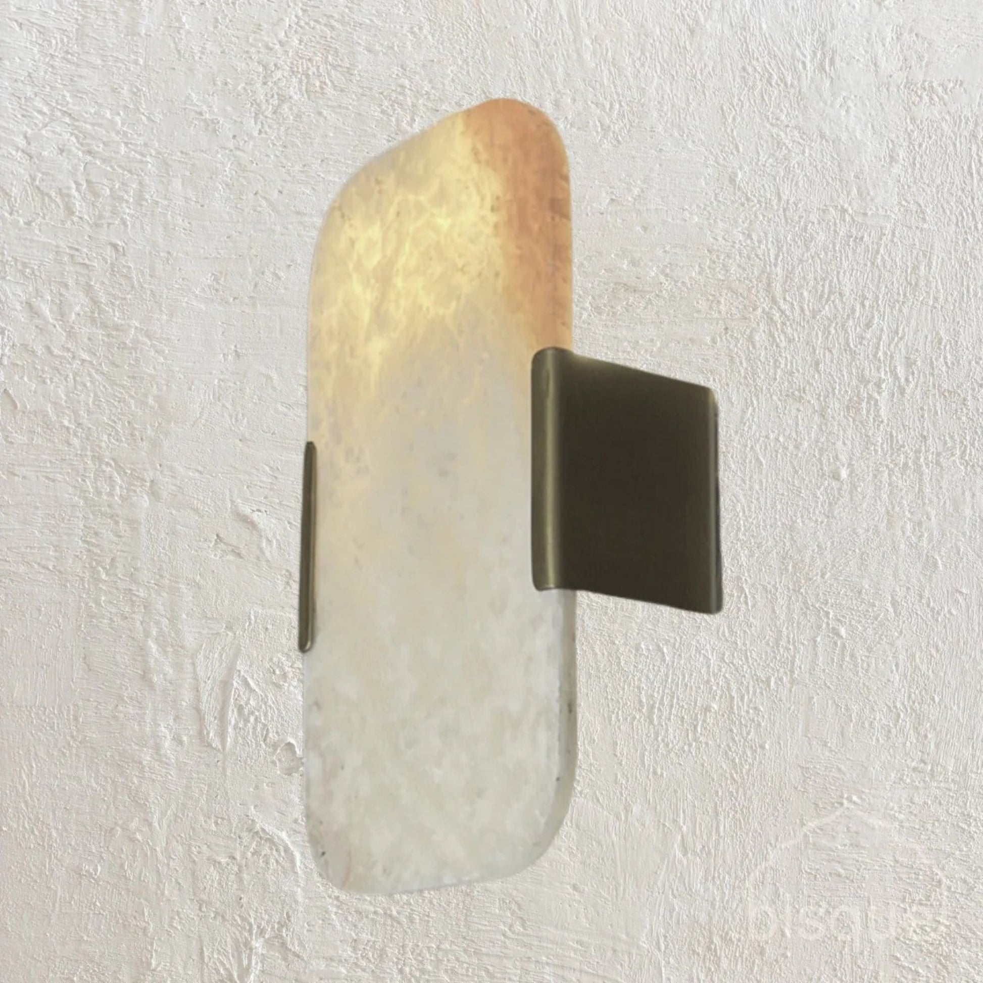 Amera Onyx Wall Sconce Wall Light Bisque Interiors