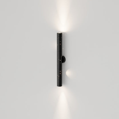 Stardust Double Fluted Wall Light Wall Light ILANEL Single
