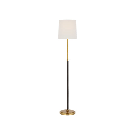 Thomas O'Brien Bryant Leather Wrapped Floor Lamp - Brass Floor Lamp Bloomingdales Lighting Brass