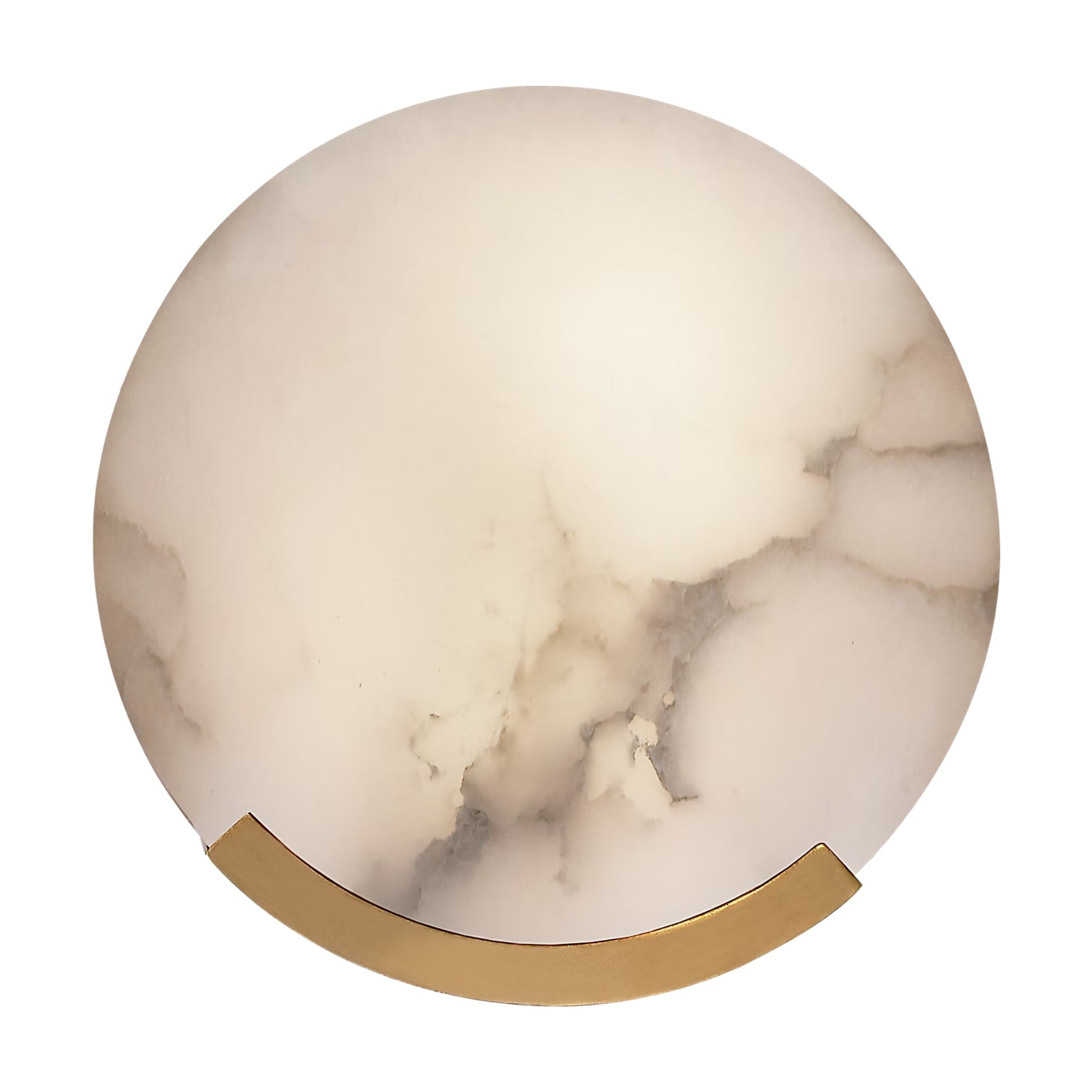 Kelly Wearstler Melange Alabaster Round Wall Sconce Wall Light Bloomingdales Lighting