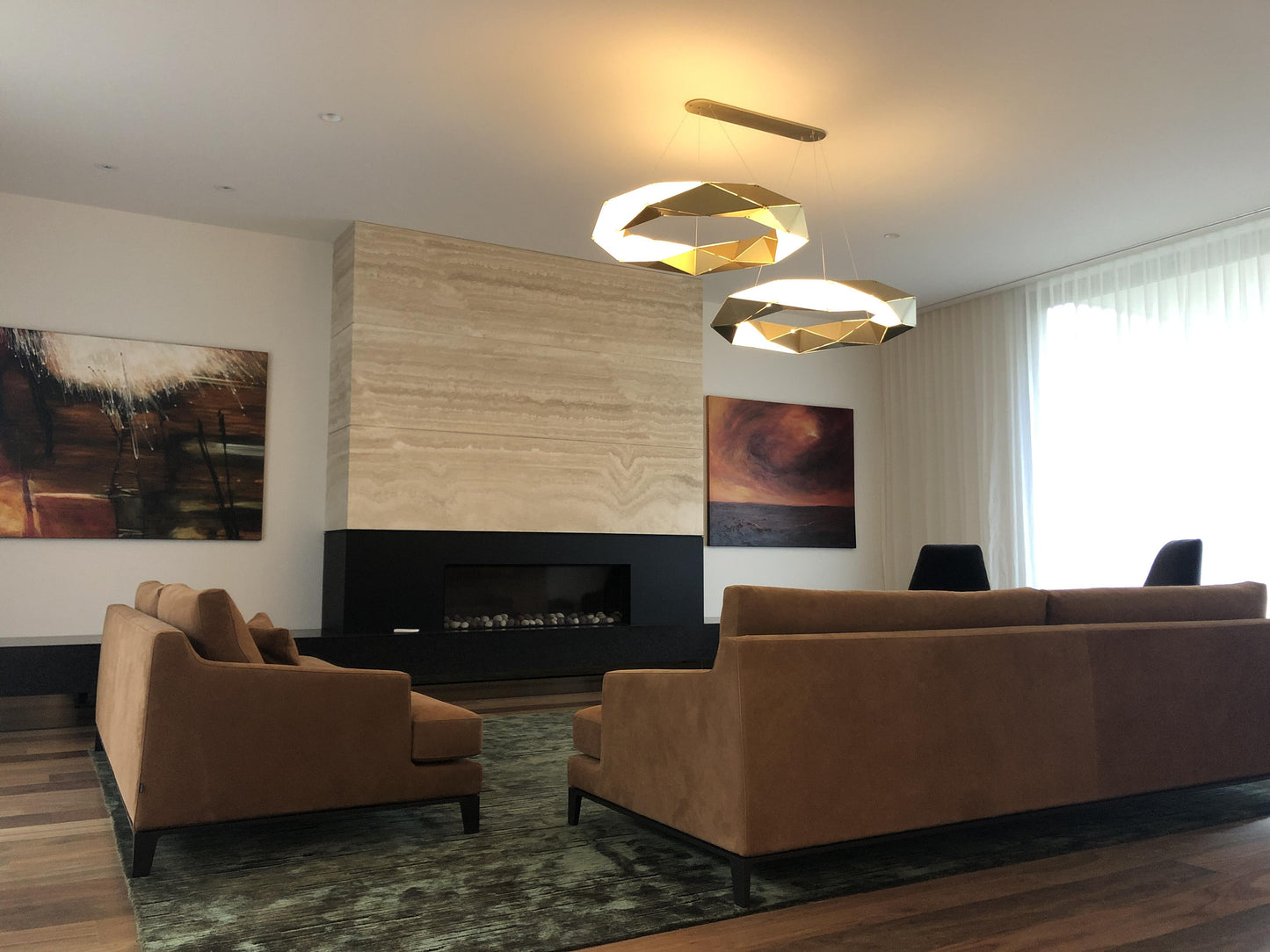 Supernova Shard Round Pendant Light Pendant Light ILANEL
