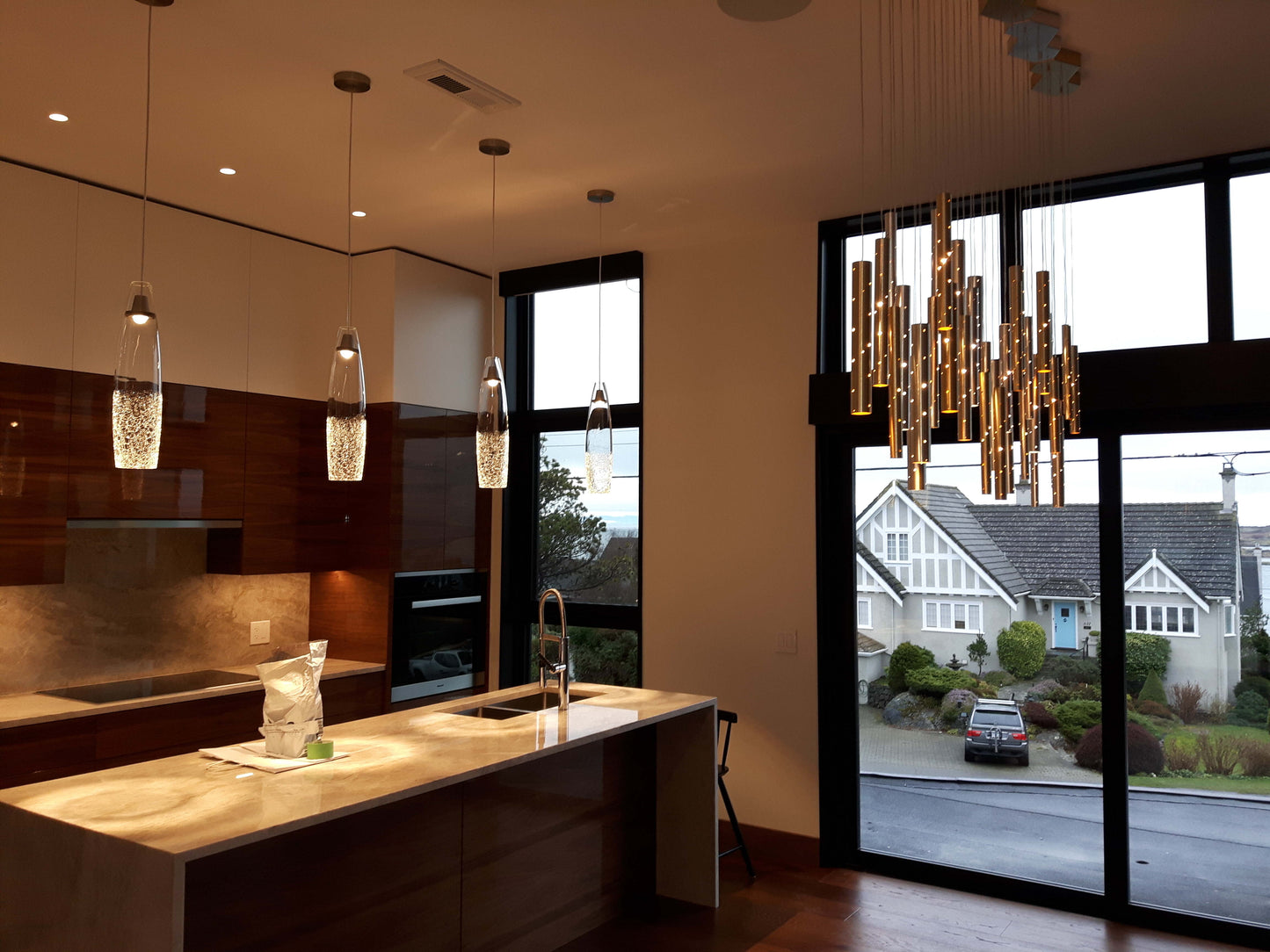 Heavy Rain Multi Drop Pendant Light Pendant Light ILANEL