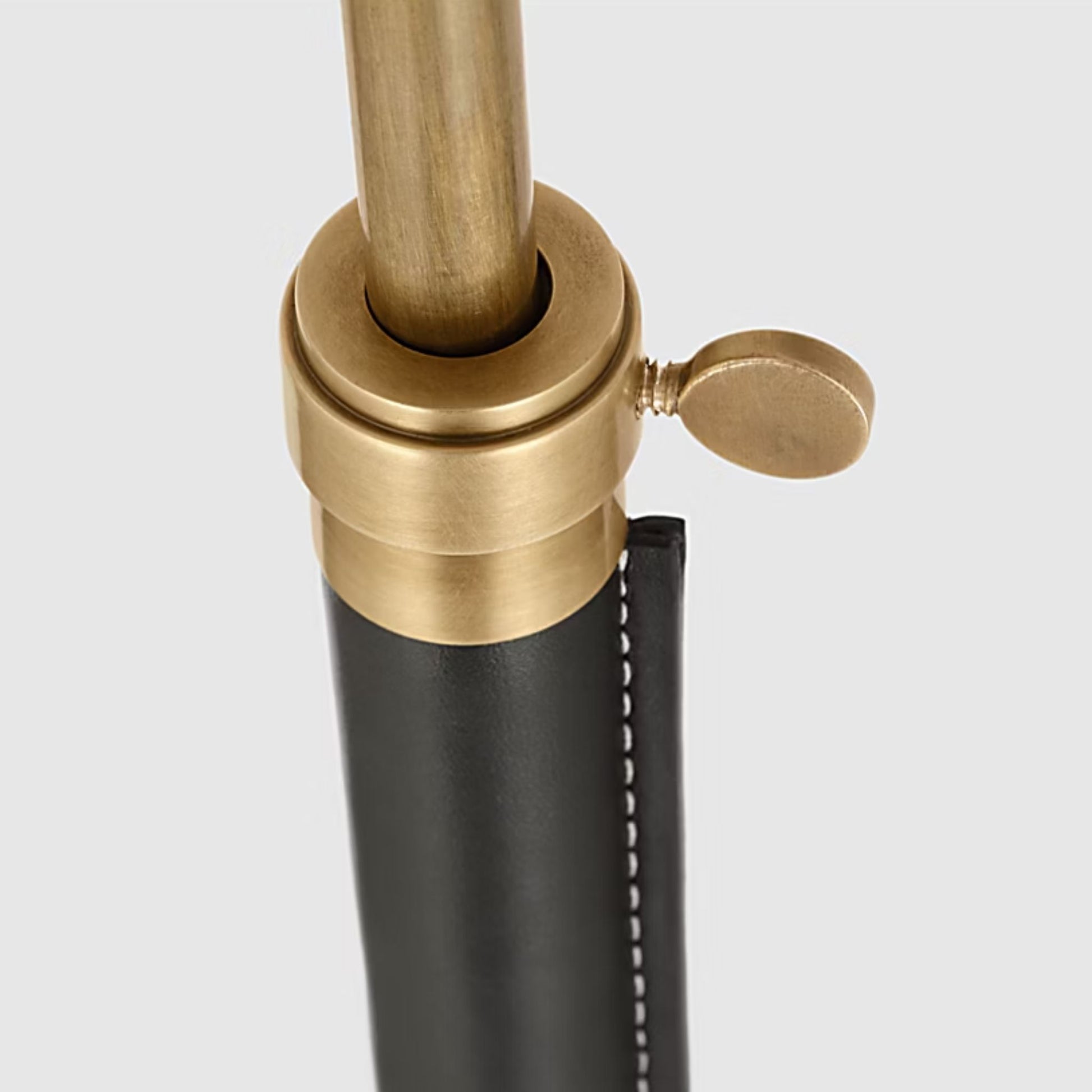 Thomas O'Brien Bryant Leather Wrapped Floor Lamp - Brass Floor Lamp Bloomingdales Lighting