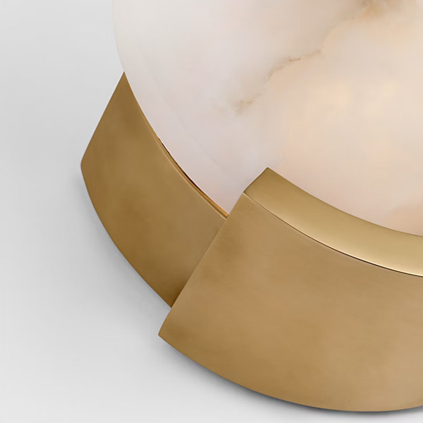 Kelly Wearstler Melange Alabaster Round Wall Sconce Wall Light Bloomingdales Lighting