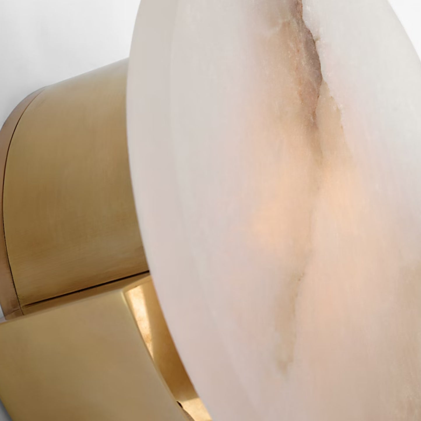 Kelly Wearstler Melange Alabaster Round Wall Sconce Wall Light Bloomingdales Lighting