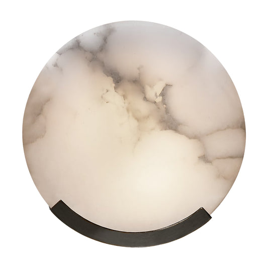 Kelly Wearstler Melange Alabaster Round Wall Sconce Wall Light Bloomingdales Lighting