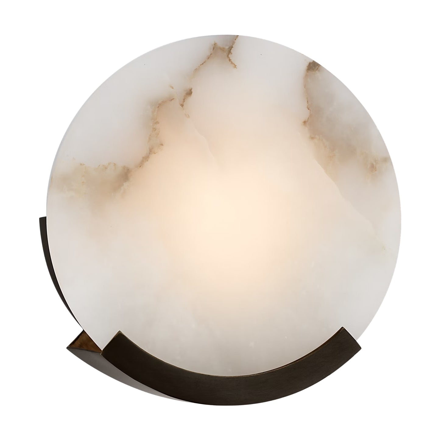 Kelly Wearstler Melange Alabaster Round Wall Sconce Wall Light Bloomingdales Lighting