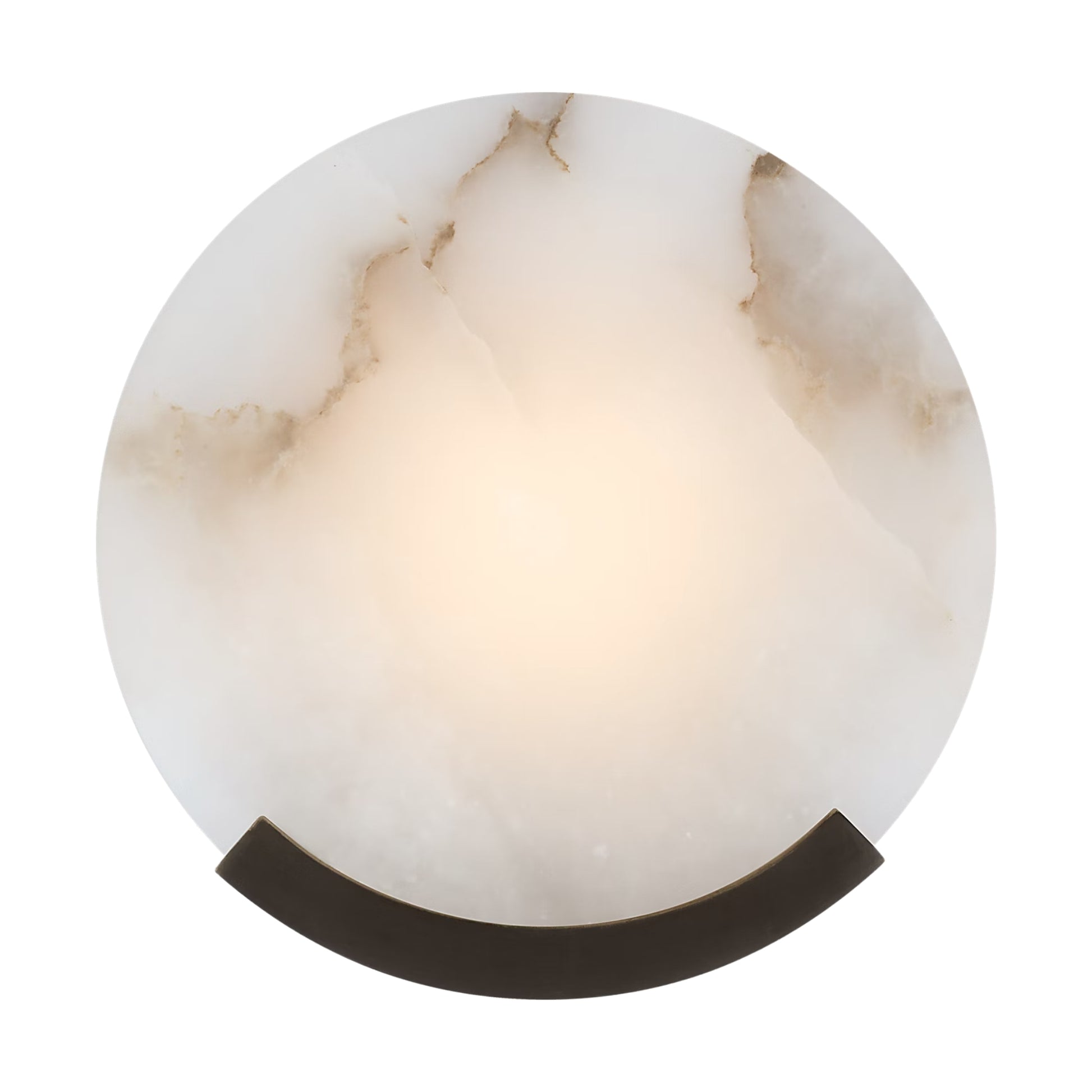 Kelly Wearstler Melange Alabaster Round Wall Sconce Wall Light Bloomingdales Lighting Bronze