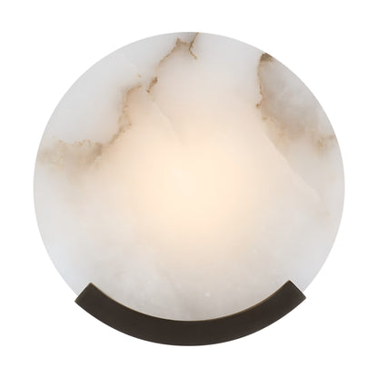 Kelly Wearstler Melange Alabaster Round Wall Sconce Wall Light Bloomingdales Lighting Bronze