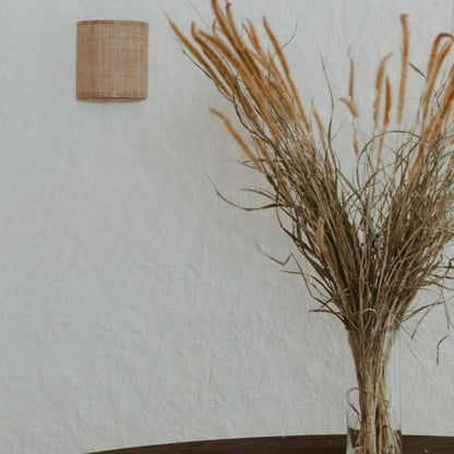 Bora Bora Natural Rattan Wall Sconce Wall Light Gypset Cargo