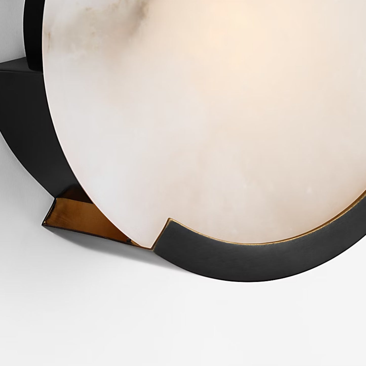 Kelly Wearstler Melange Alabaster Round Wall Sconce Wall Light Bloomingdales Lighting