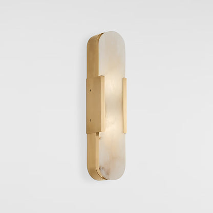 Kelly Wearstler Melange Elongated 20" Alabaster Wall Sconce Wall Light Bloomingdales Lighting