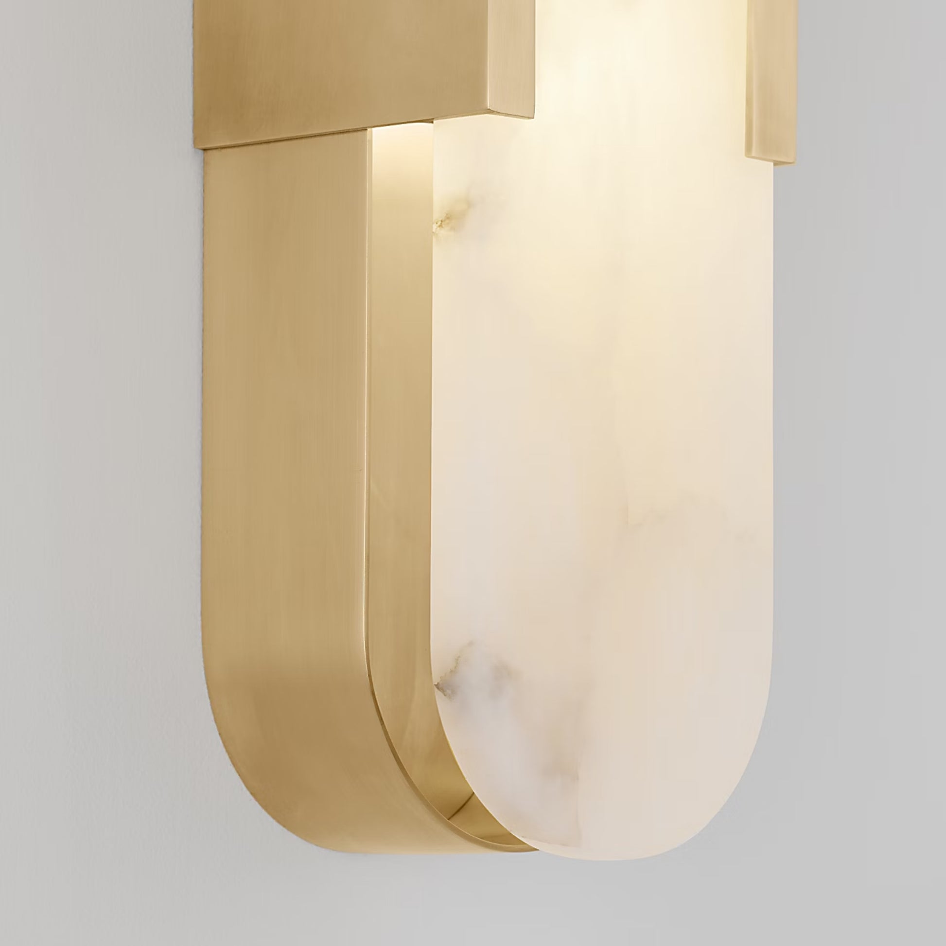 Kelly Wearstler Melange Elongated 20" Alabaster Wall Sconce Wall Light Bloomingdales Lighting