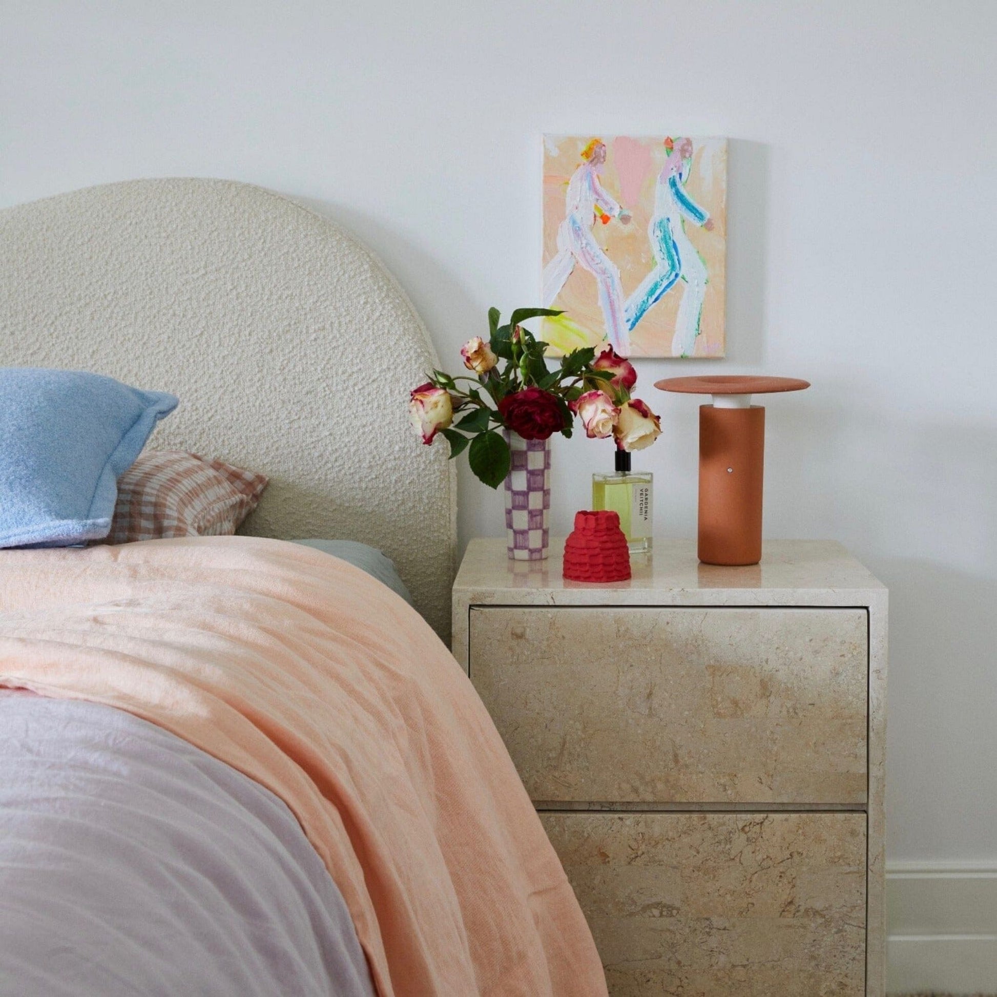 Nais Handmade Clay Table Lamp Table Lamp Klaylife